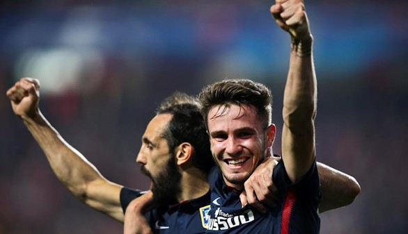 El Atlético no falla y pasa primero |1-2