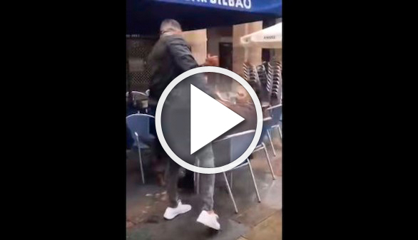 Un ultra del Betis agrede a un vasco al grito de 