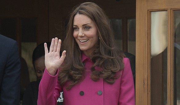 Último acto de la duquesa de Cambridge antes de dar a luz a su segundo hijo