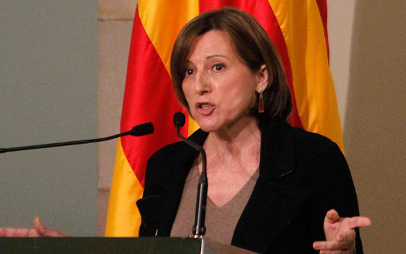 Forcadell reta al Tribunal Constitucional sobre la comisión de estudio
