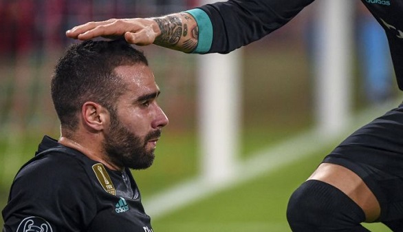 Mal escenario para el Real Madrid: peliga el Mundial de Carvajal e Isco no llega al Bayern