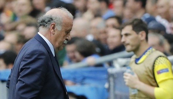 Del Bosque señala a Casillas en su despedida de la selección