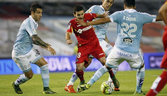 El Getafe impide al Celta ser líder provisional