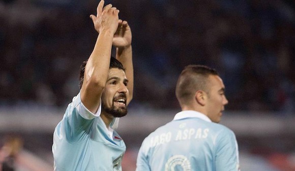 Un gol de rebote de Nolito da la victoria al Celta ante el Sporting | 2-1