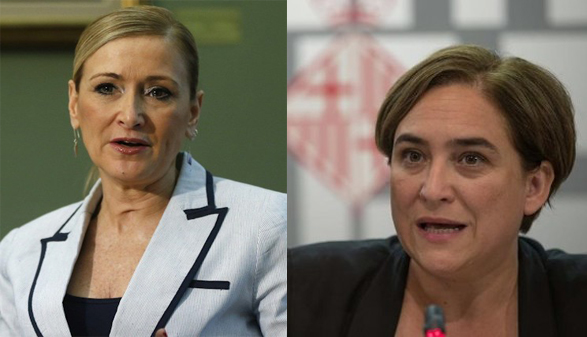 Los tuits del día. Cifuentes a Colau: 