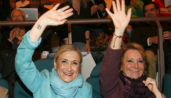 Aguirre y Cifuentes, en el corazón de IU en Madrid