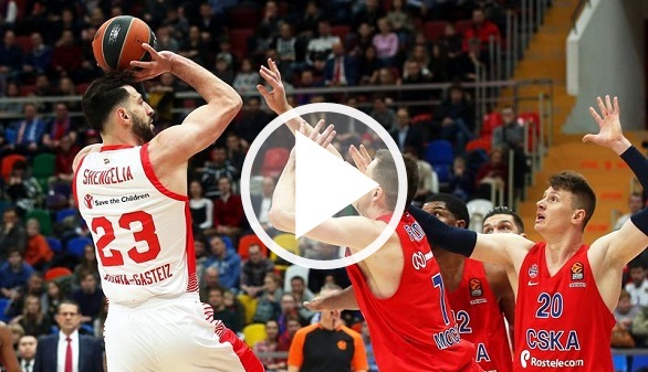 Euroliga. El Baskonia estruja al CSKA pero no le gana | 93-86