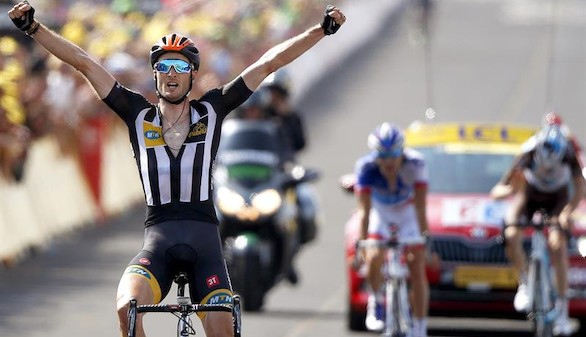 Tour de Francia: Gana Cummings y Quintana es la única molestia de Froome