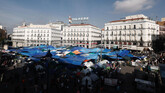 La Justicia vuelve a rechazar desalojar la acampada de Sol como pedía Ayuso