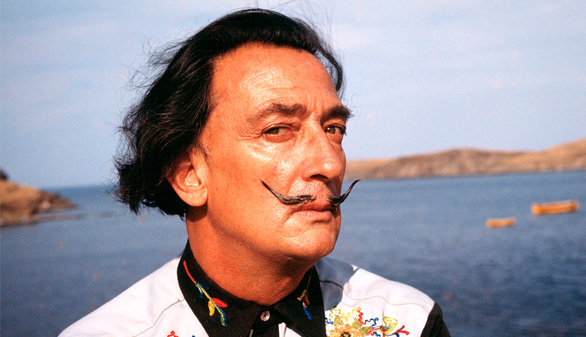 Dalí, en once fotografías inéditas