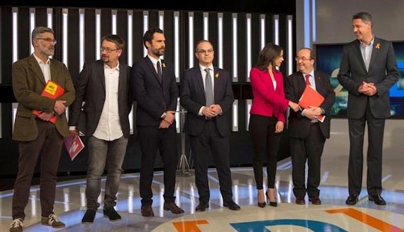 El debate a siete refleja el choque de posturas irreconciliables