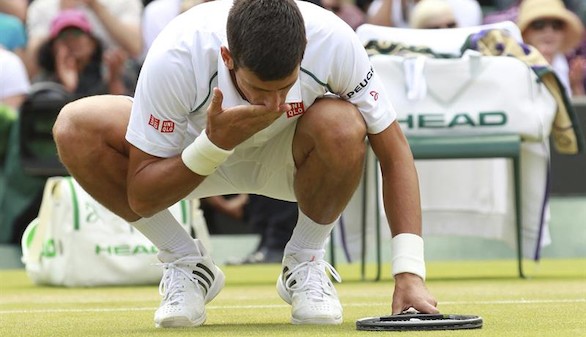 Wimbledon: Djokovic vence en dos días a Anderson y Muguruza llega a semfinales