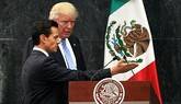 Trump se reúne con Peña Nieto y vuelve a defender 'un muro' en la frontera