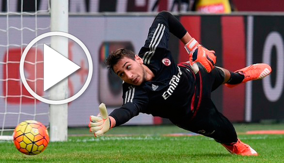 Donnarumma, de 18 años y heredero de Buffon, se rompe, presa de su agente