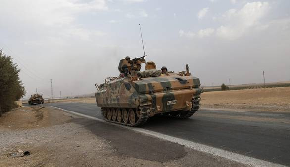 Turquía intensifica su presencia militar en el norte de Siria