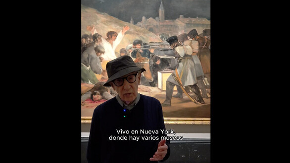 Woody Allen se rinde al Museo del Prado: "Nunca he visto nada igual"