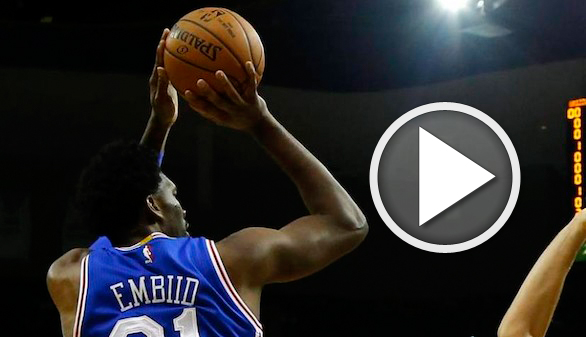 NBA. Joel Embiid empieza a hacer historia: registro único con los Lakers como víctimas