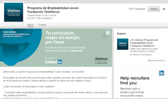 Fundación Telefónica y LinkedIn se unen para fomentar la empleabilidad joven