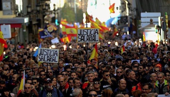 Policía y Guardia Civil piden igualdad salarial con las autonómicas