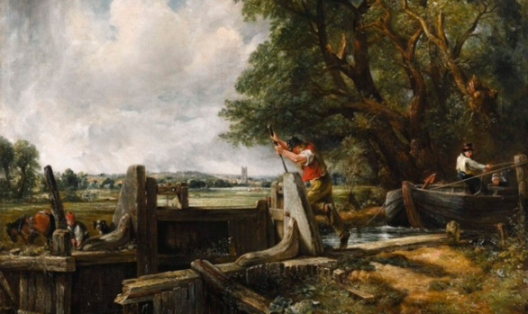 A subasta otra versión de 'La esclusa' de Constable, pero esta vez sin polémica