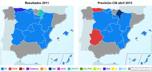 Infografías resultados autonómicos