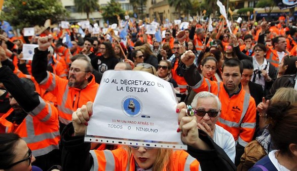 El Gobierno echa el resto con la jubilación de los estibadores