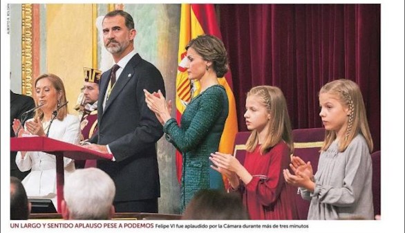 Aplauso para el discurso del Rey