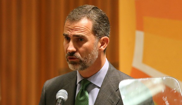 Felipe VI urge a 'actuar con decisión' frente al cambio climático