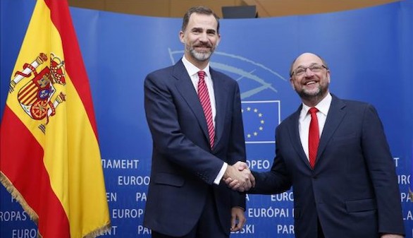 Felipe VI intervendrá el 7 de octubre por primera vez en la Eurocámara
