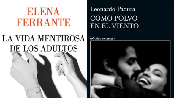 Elena Ferrante y Leonardo Padura, en el Espacio Fundación Telefónica