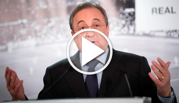 Florentino defiende a Benítez y ‘declara la guerra’ a sus detractores en prensa