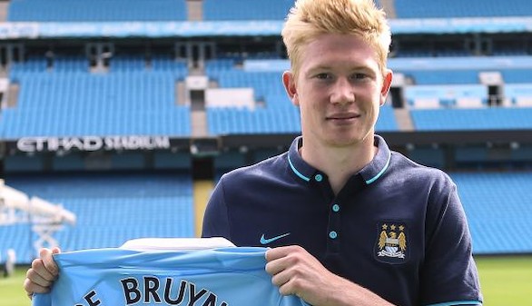 De Bruyne, Di María y Sterling son los fichajes más caros de este mercado