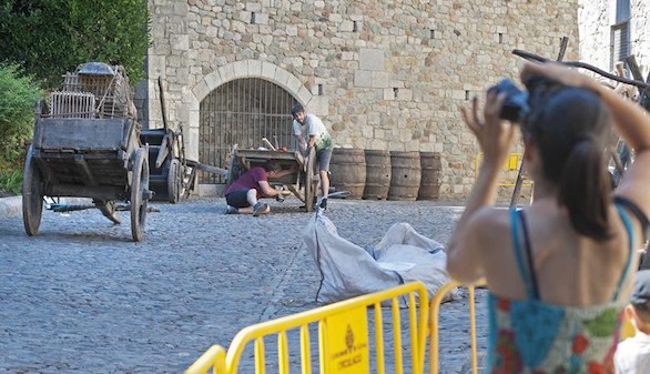 Gerona entra en el particular universo de Juego de Tronos (Fotos)