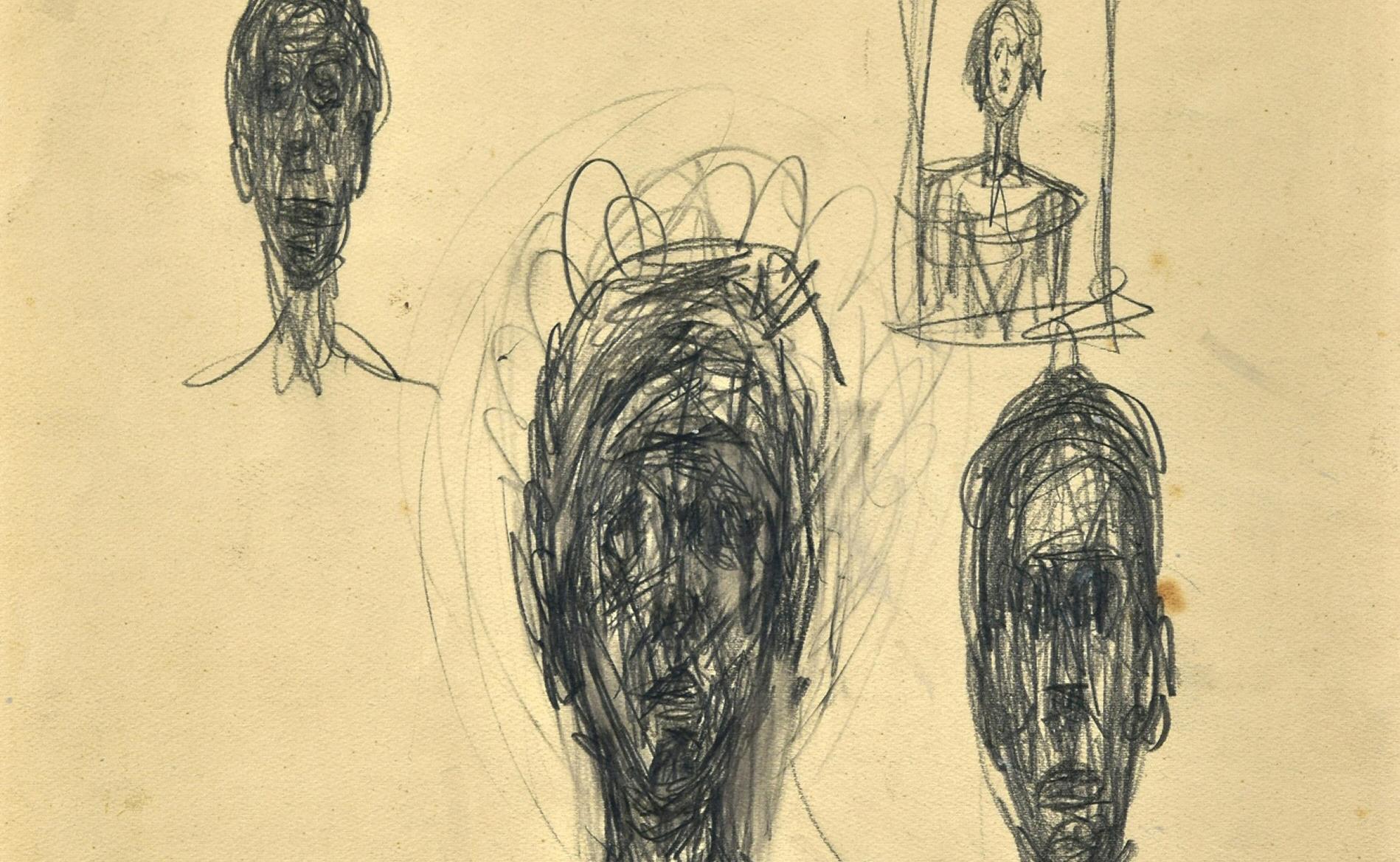 Hallados dibujos inéditos de Giacometti en una tienda de antigüedades de Londres