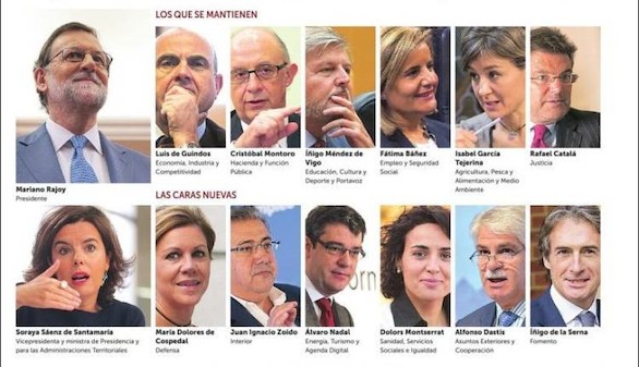 Los diarios analizan el continuismo del Gobierno de Rajoy