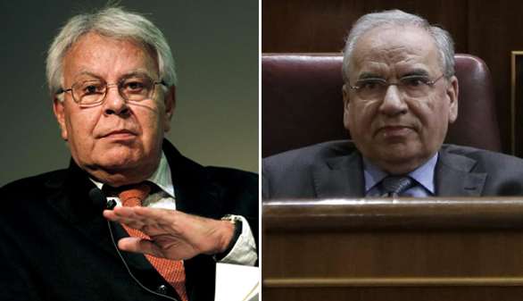Felipe González y Alfonso Guerra opinan lo contrario que Pedro Sánchez