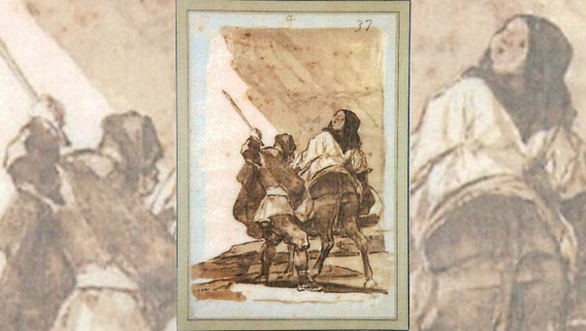 Cultura adquiere el dibujo En voyage de Goya para el Museo del Prado