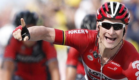 Tour de Francia: Greipel gana, Cancellara es líder y Contador se distancia