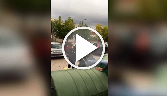 Un detenido por dar una patada en la cabeza a un guardia civil el 1-O