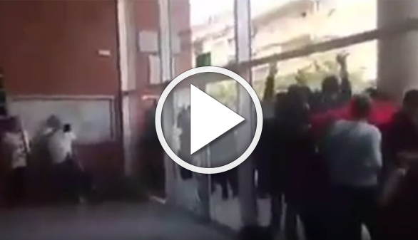 Detenido por lanzar una silla a un guardia civil el 1-O