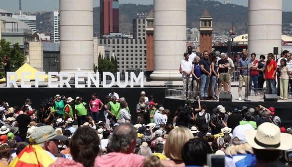 Guardiola, portavoz de los soberanistas, pide apoyo internacional