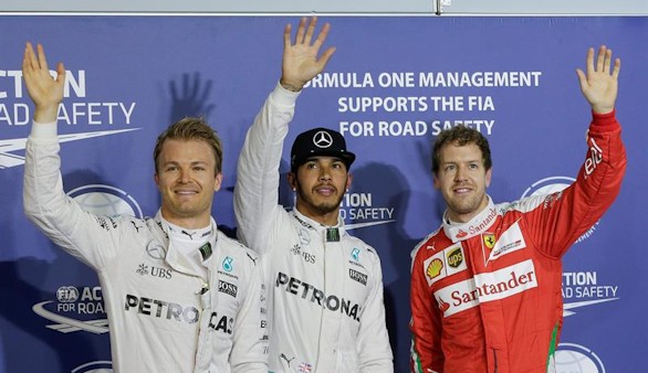 Hamilton alcanza la pole en Baréin y Sáinz es undécimo
