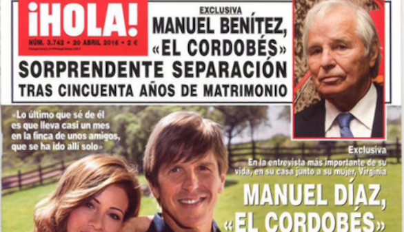 Crónica rosa. El ADN 'habla' por Manuel Díaz y Manuel Benítez se separa