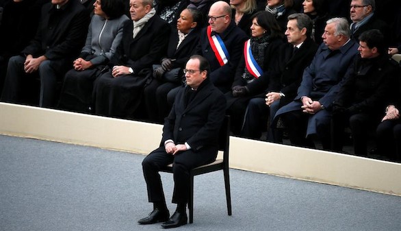 Francia promete a las víctimas 