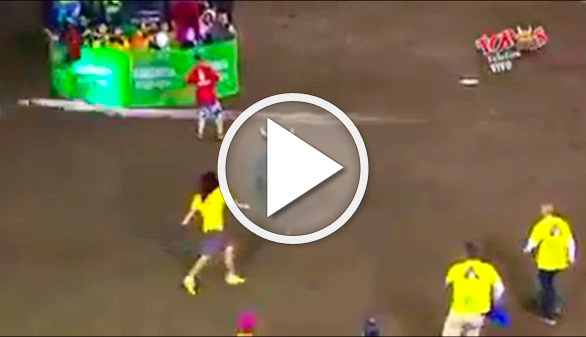 Vídeos virales. El hombre es el único animal que tropieza dos veces con el mismo toro