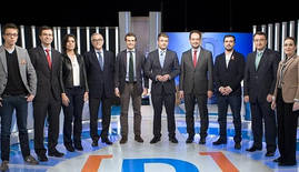 Audiencias. El Debate a nueve impuesto a La 1 atrae poco y hiere de gravedad a Bertín Osborne