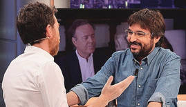 Audiencias. Jordi Évole vuelve a arrasar y acerca a El Hormiguero al récord