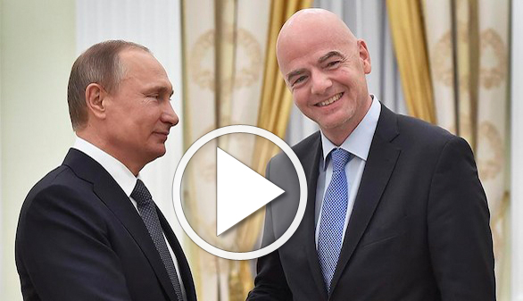 Infantino oficializa el uso del VAR en el Mundial de Rusia