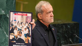 El presidente de Irán Masoud Pezeshkian.