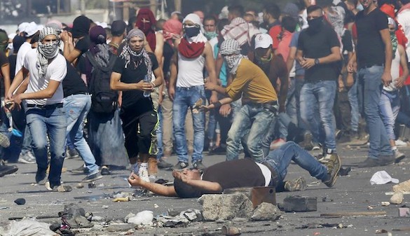 Undécima jornada de escalada de violencia en el conflicto palestino-israelí